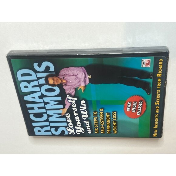 Richard Simmons Love Yourself & Win Workout DVD Motivational Sealed - Picture 3 of 3